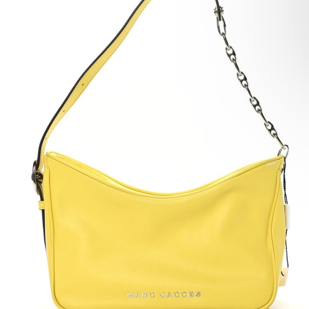 Marc Jacobs Yellow Crescent Shoulder Bag